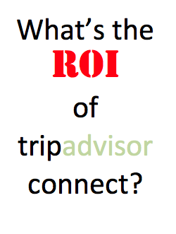 ROI of TripAdvisor Connect