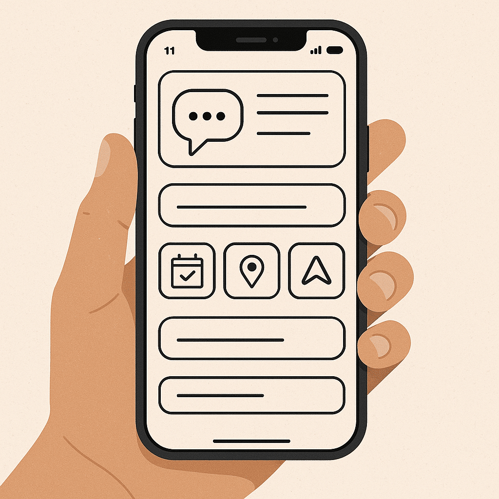 Custom app development for tourism and business