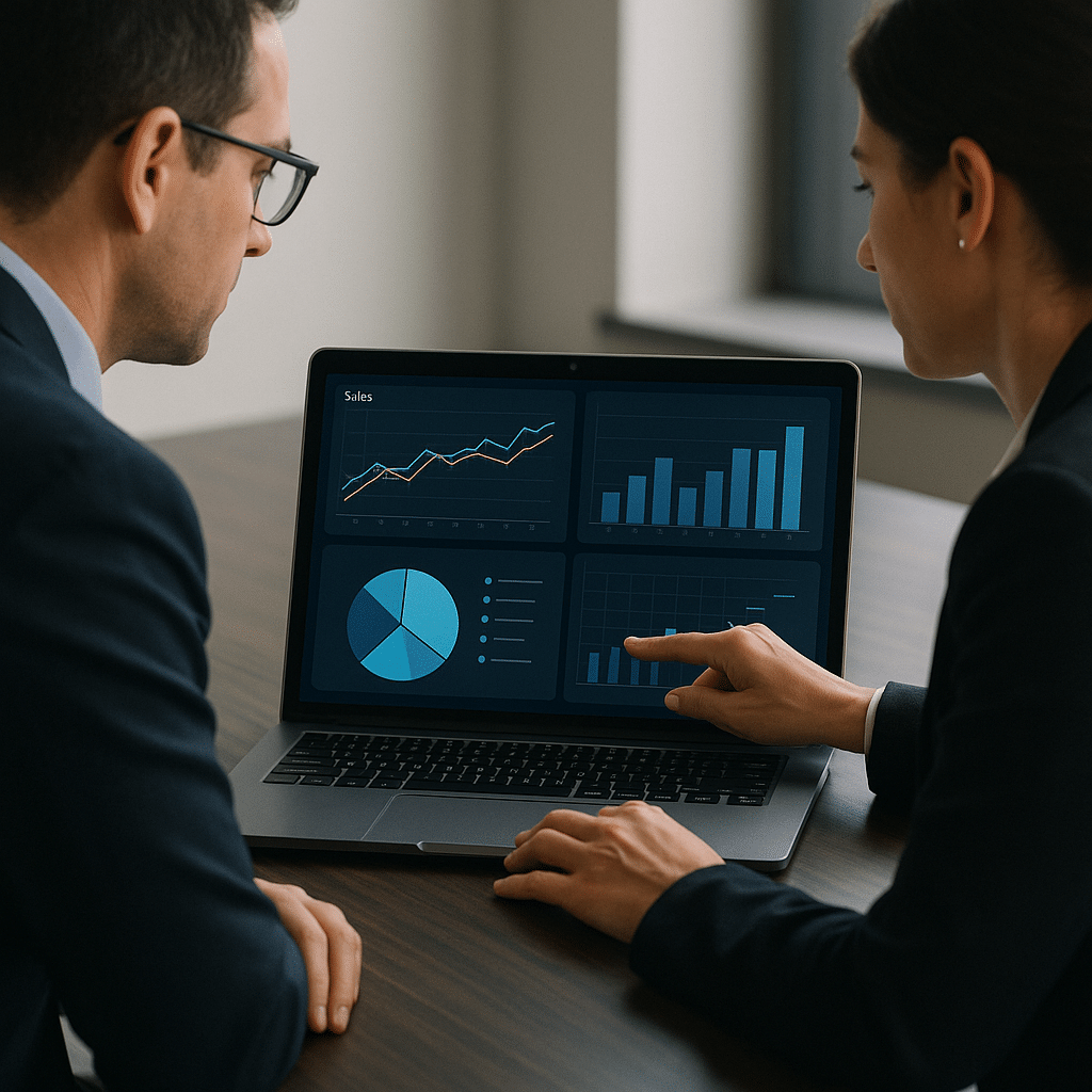 Finance and business website development